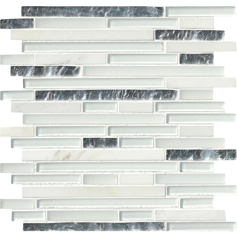 Msi Pebble Interlocking 12 In X 8mm Glass Mesh Mounted This Review Is From Cristallo Interlocking 12 In X 8mm Glass Stone Mesh Mounted Mosaic Wall Tile 10 Sq Ft Case Backsplash