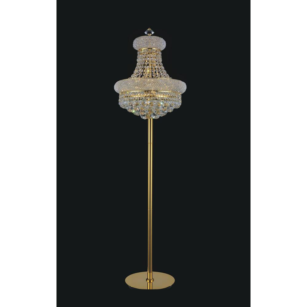 Cwi Lighting Empire 60 In Gold Floor Lamp