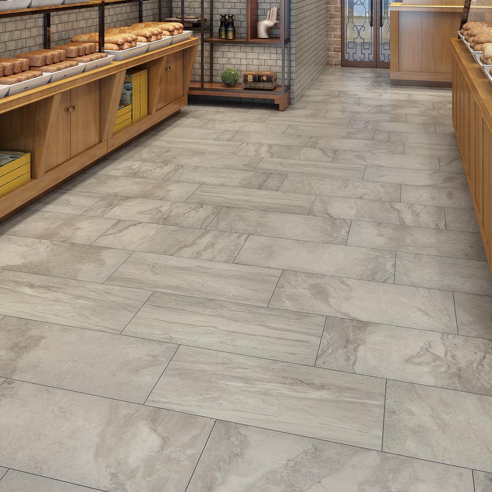 Indesign Beach Stone Bianco Scala 12 In X 24 Porcelain Floor Indesign Beach Stone Bianco Scala 12 In