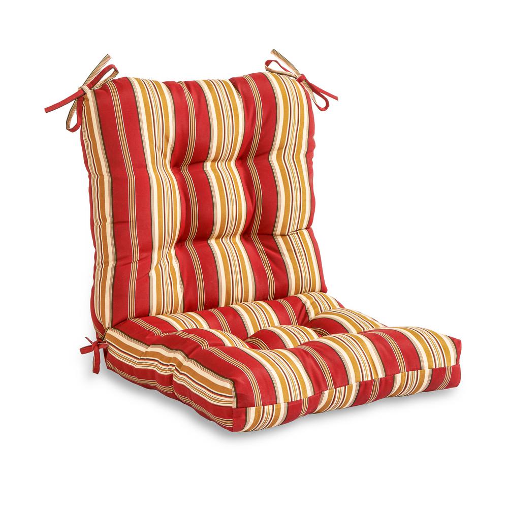 Greendale Home Fashions Roma Stripe Outdoor Dining Chair Cushion OC4808   Greendale Home Fashions Outdoor Dining Chair Cushions Oc4808 Roma Stripe 64 1000 