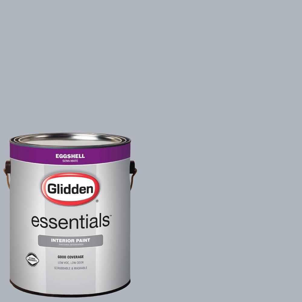 Glidden Essentials 1 Gal Hdgcn45 Silver Swordplay Eggs Interior Paint