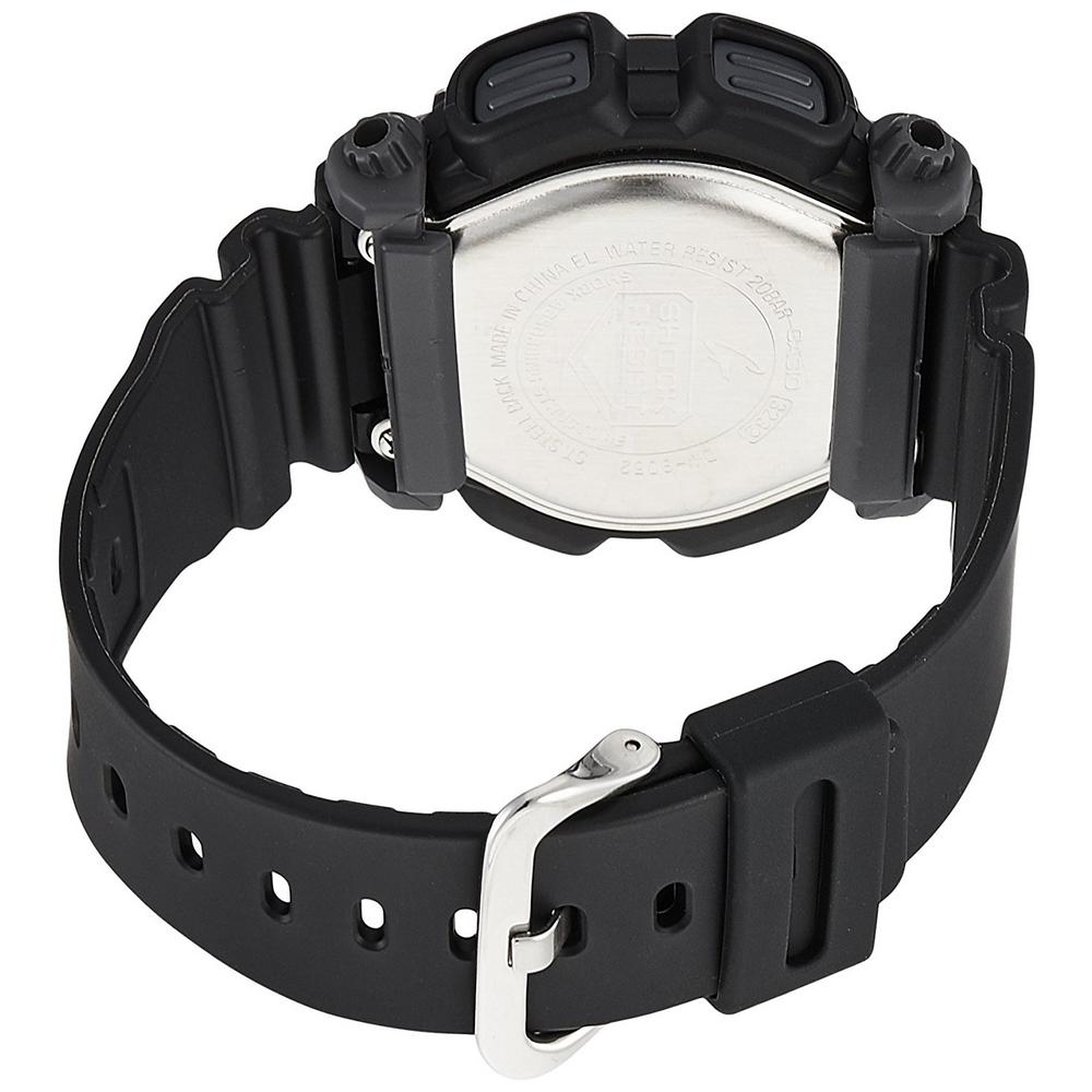 Men S G Shock Black Red Resin Digital Watch Dw9052 1v The Home Depot