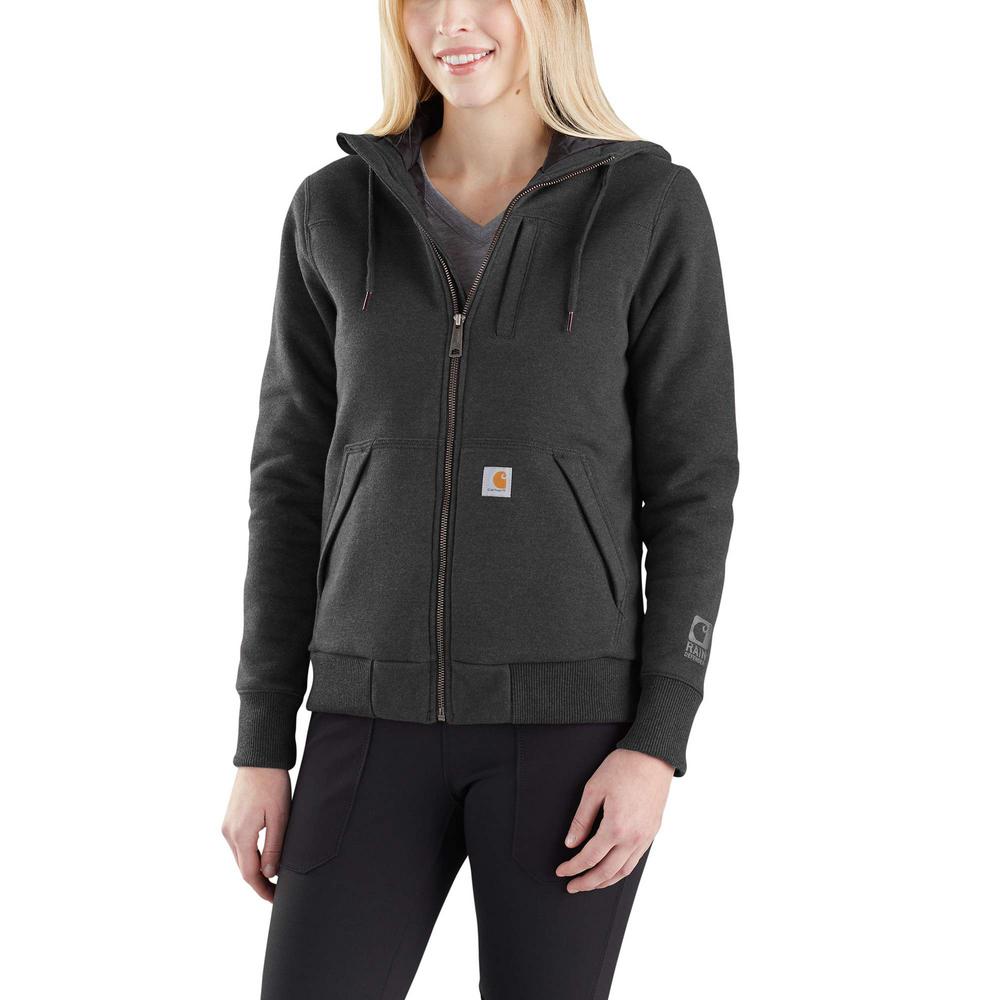 Carhartt Women's Small Carbon Heather Cotton/Polyester Rd Rockland ...