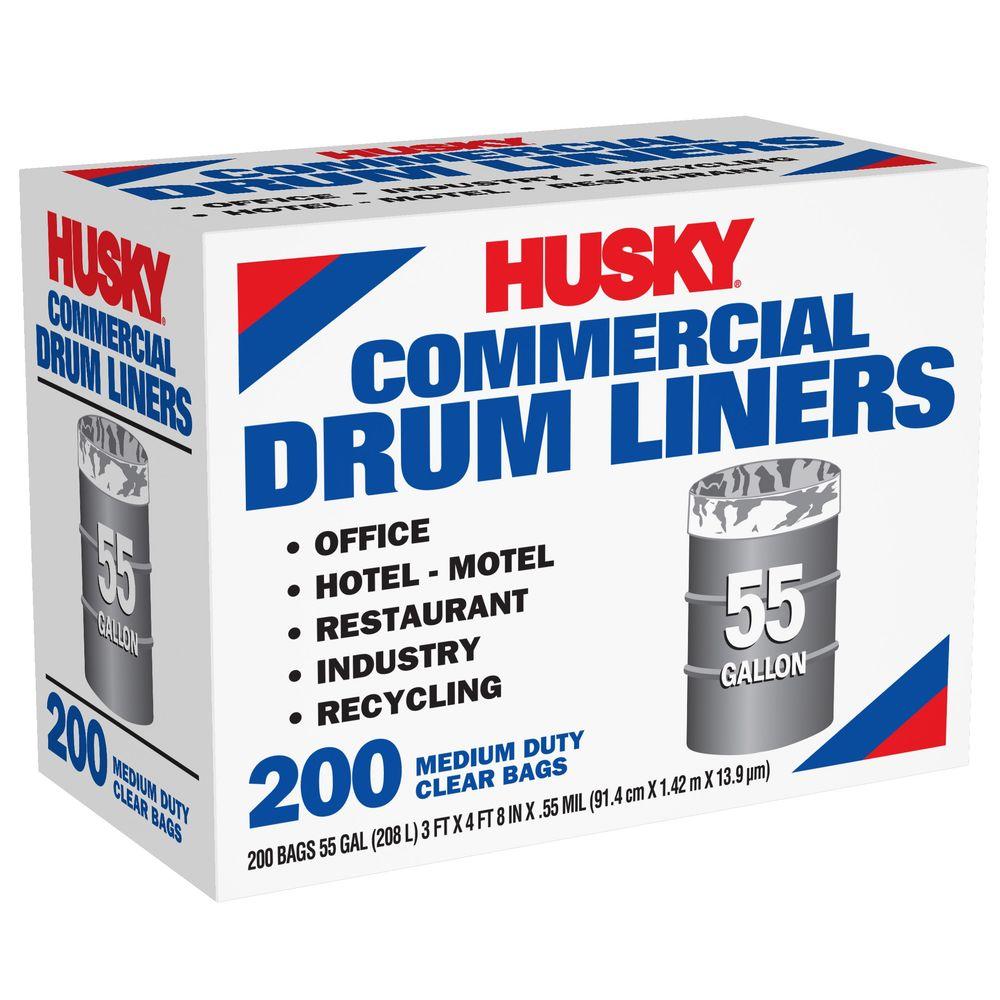husky commercial wastebasket liners