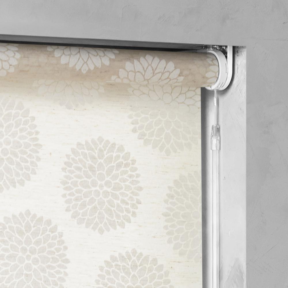Cocoon By Coulisse Cut To Size Flower Linen Cordless Light