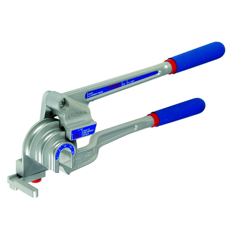 Imperial 3/16 in. to 1/2 in. Triple Header Tube Bender-370FH - The Home Imperial 1 2 Tubing Bender