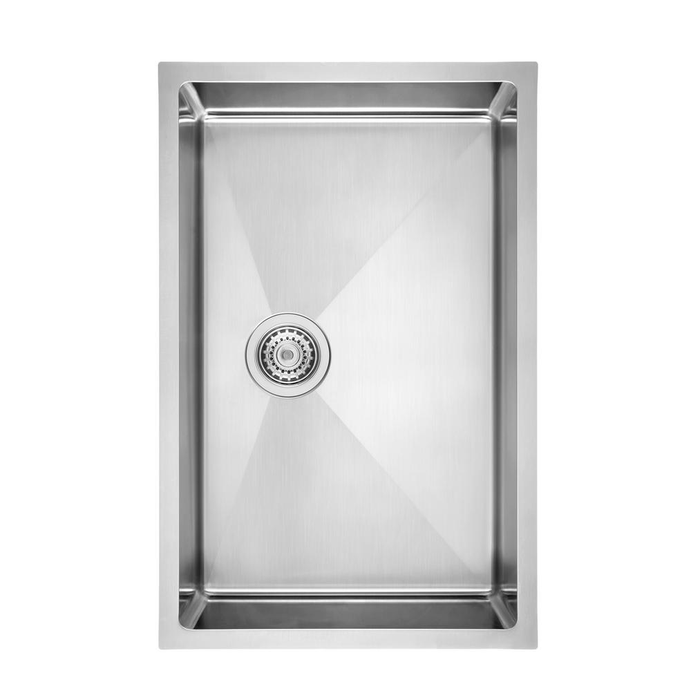 Blanco Stellar Undermount Stainless Steel 28 in. Single Bowl ADA