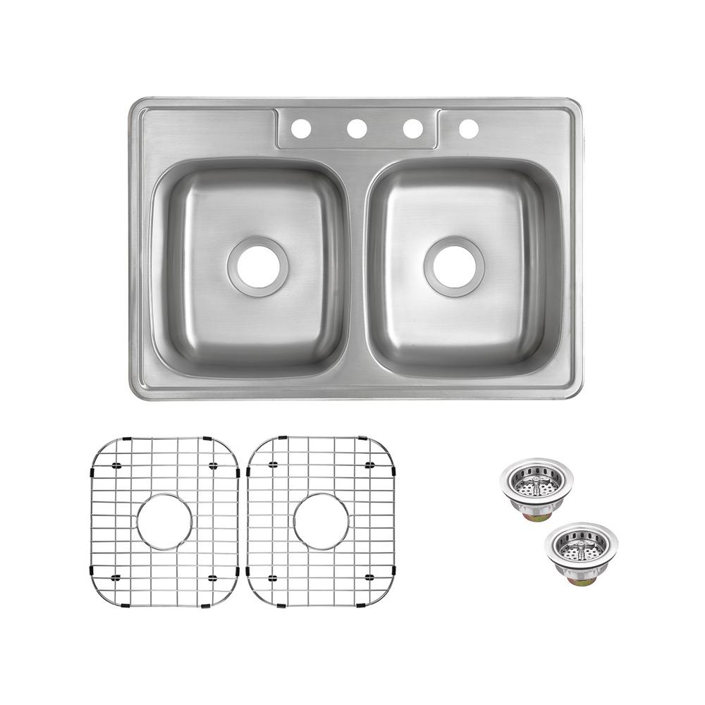 20 Drop In Kitchen Sinks The Home Depot 20 Drop In Kitchen Sinks