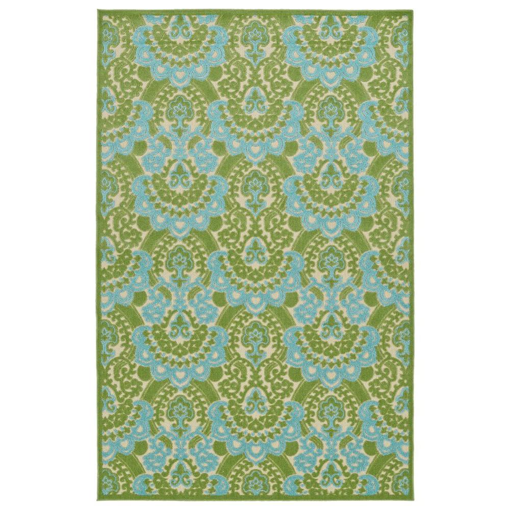 Kaleen Escape Green 2 Ft X 3 Indoor Outdoor Area Rug Esc05 50 Indoor Outdoor Area Rug