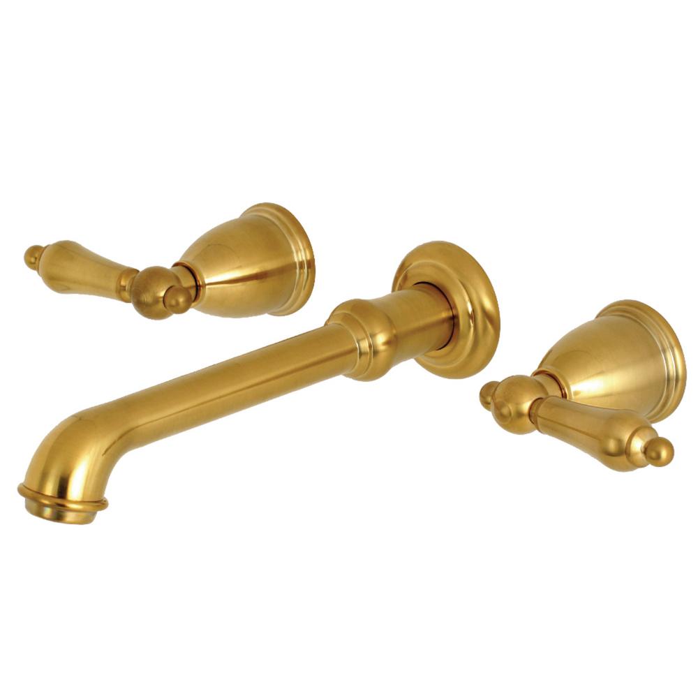 Kingston Brass English Country 2-Handle Wall-Mount Roman Tub Faucet ...