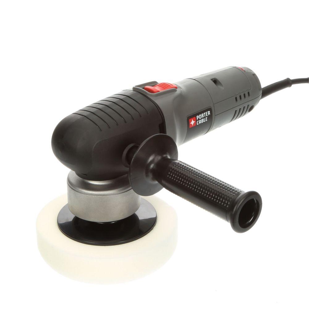 Porter Cable 4 5 Amp 6 In Variable Speed Random Orbit Polisher 7424xp The Home Depot