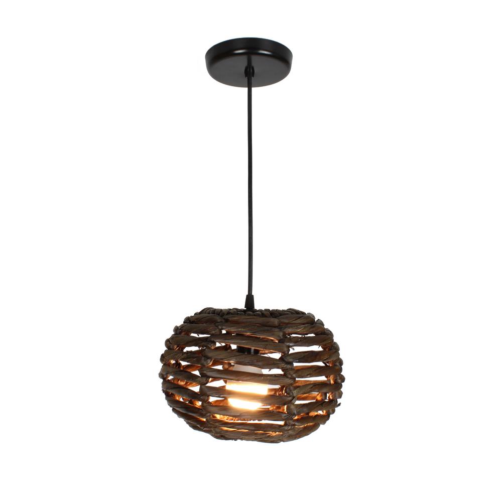Eqlight Maria 1 Light Dark Brown Pendant Globe Eqlight Maria 1 Light Dark Brown Pendant Globe