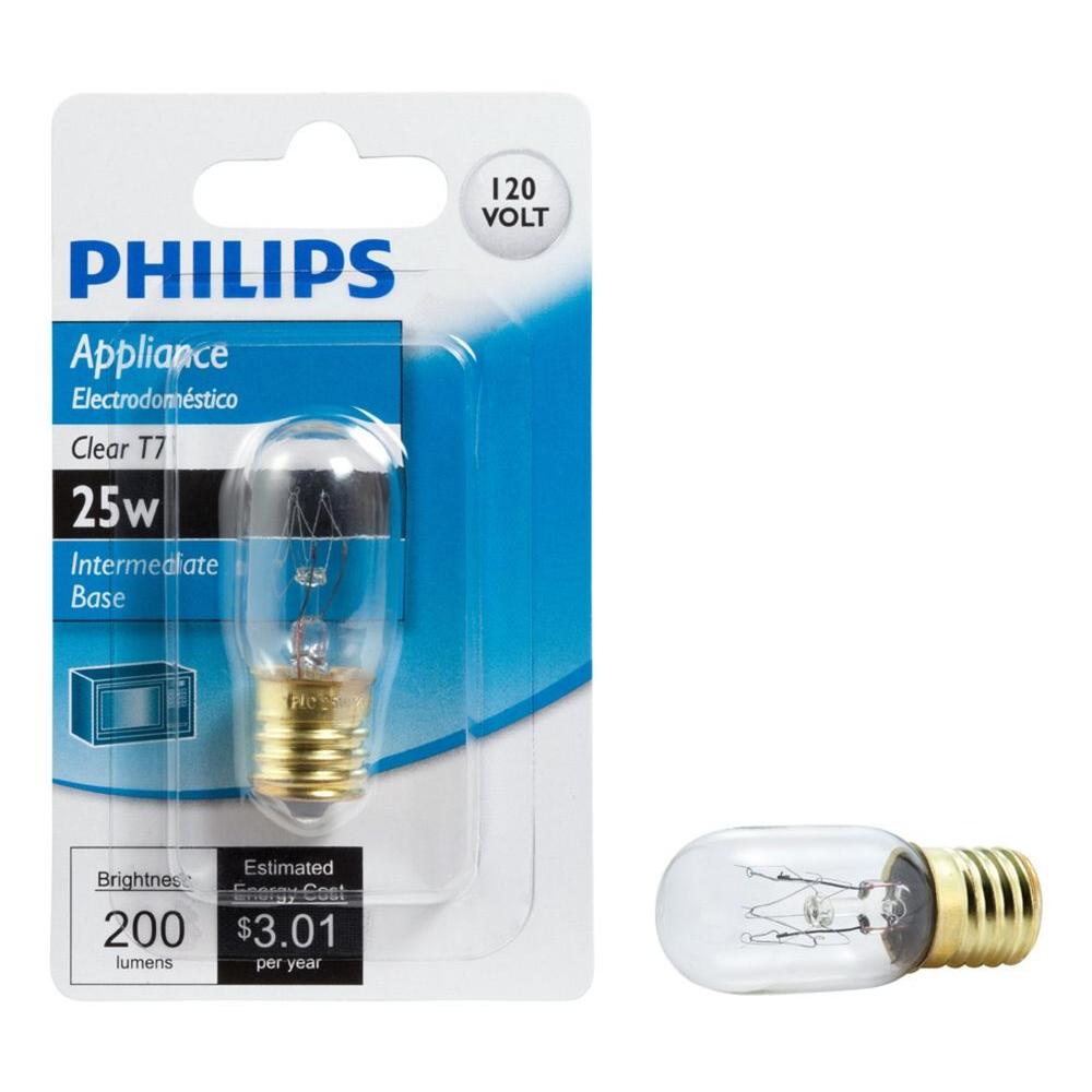Philips 25-Watt T7 Microwave Incandescent Light Bulb-416271 - The Home