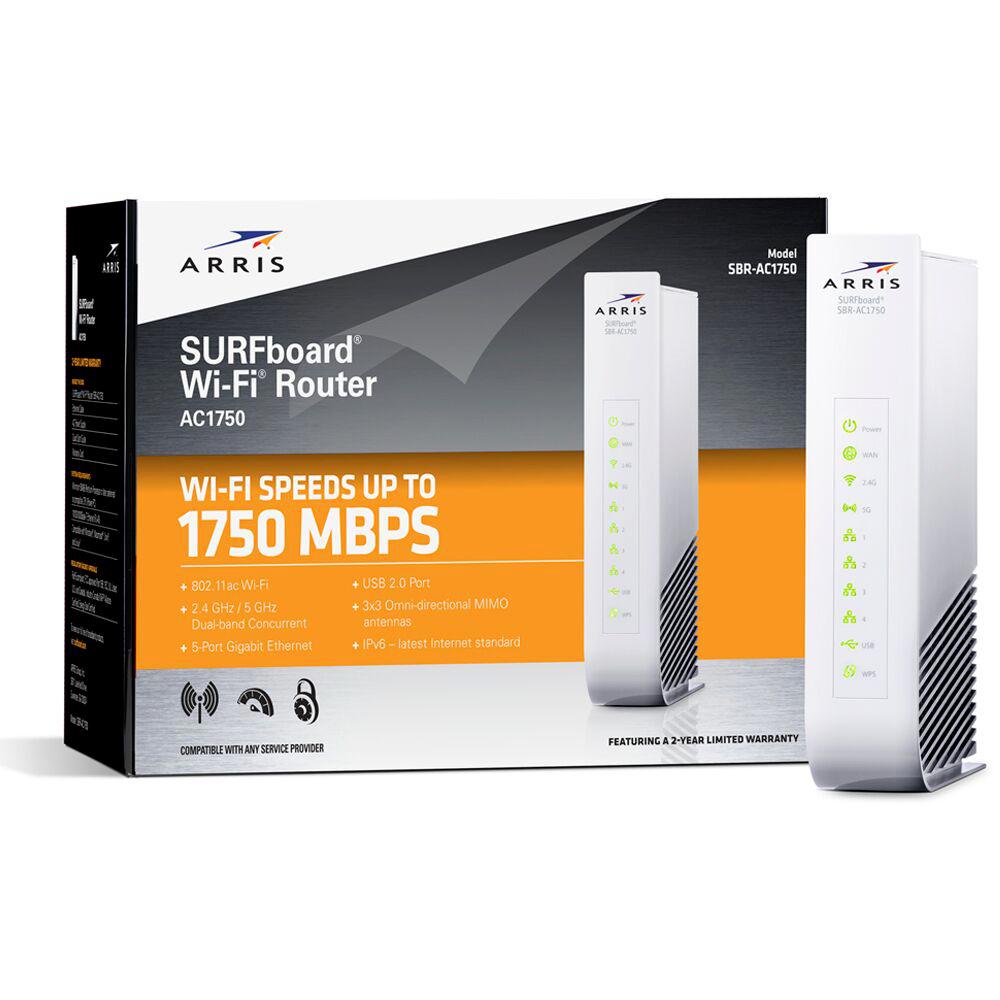 UPC 612572209806 product image for SURFboard Wireless Dual-Band Route SBR-AC1750 | upcitemdb.com