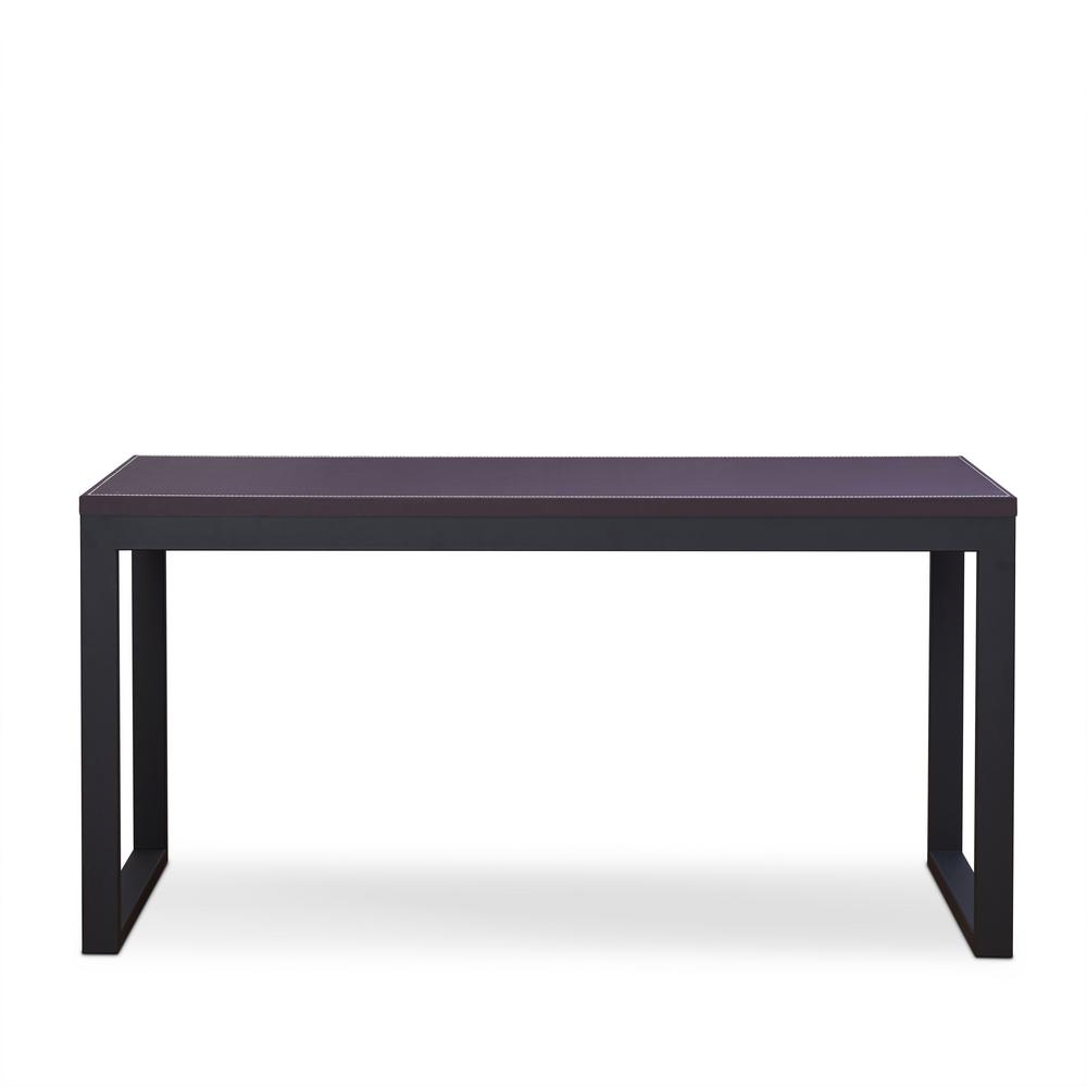 24 In Standing Desk Desks Home Office Furniture The Depot Sara Espresso And Sandy Black Desk