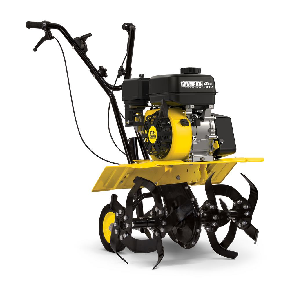 Champion Power Equipment 22 inch 212cc 4-Stroke Gas Dual Rotating Front Tine... by Champion Power Equipment
