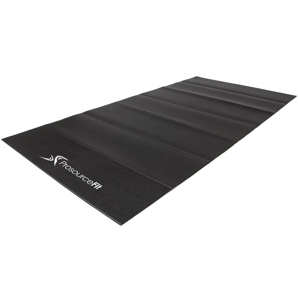 PROSOURCEFIT Treadmill Mat 5/32 in. x 36 in. x 84 in. Black HeavyDuty