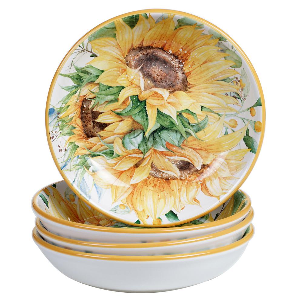 sunflower dinnerware