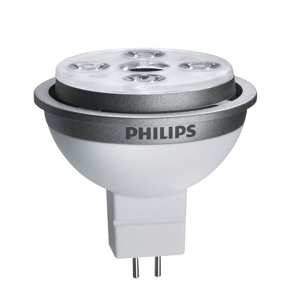 Philips 50W Equivalent Bright White MR16 Dimmable LED Flood Light Bulb