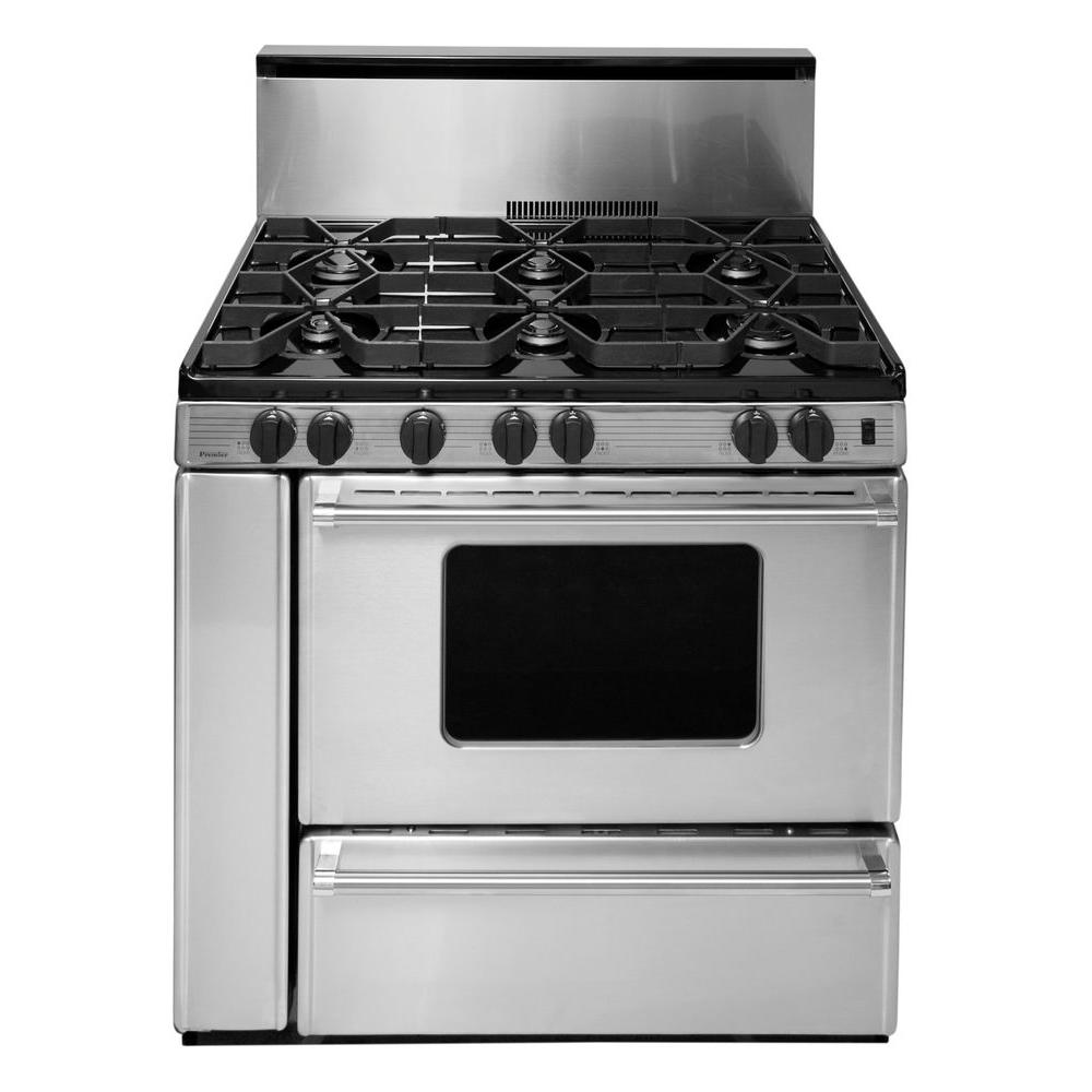 36 Gas Range >> Premier Proseries 36 In 3 91 Cu Ft Gas Range In Stainless Steel 36 Gas Range >> Premier Proseries 36 In 3 91 Cu Ft Gas Range In Stainless Steel