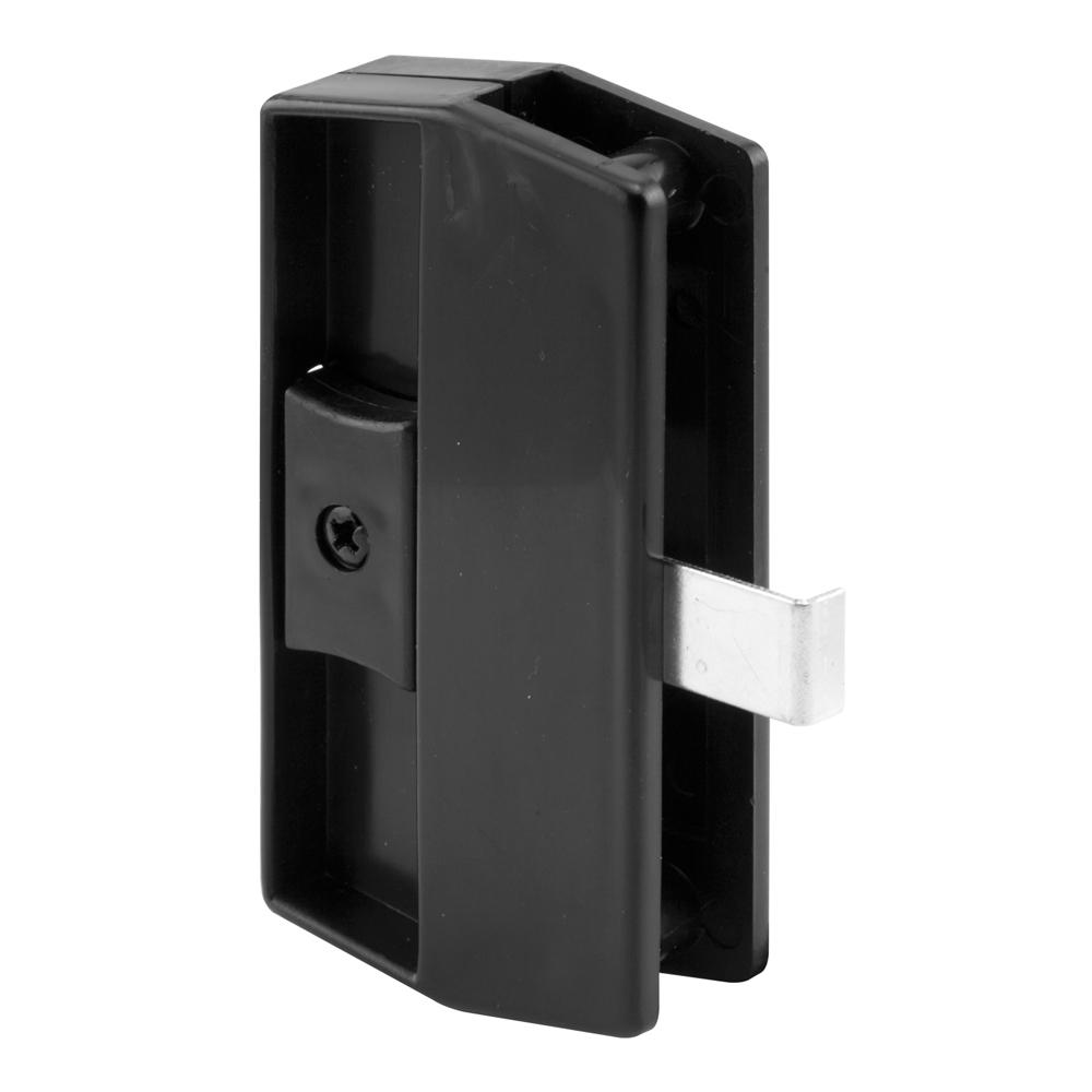Slide-Co 122086 Academy Snap-in Sliding Screen Door Latch and Pull Black