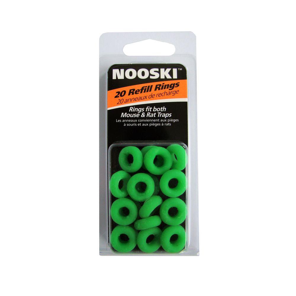 Nooski Refill Pack with 20 Rings for Mouse & Rat Traps100522918 The