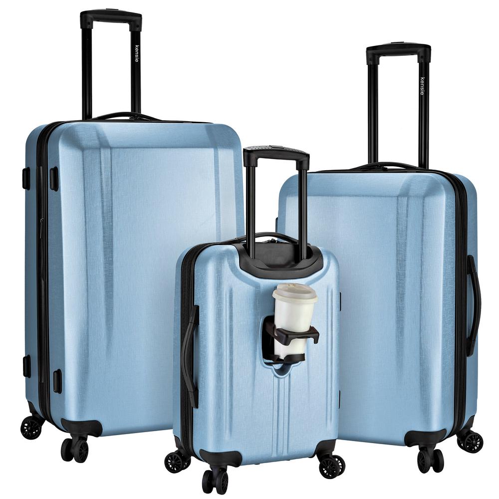 kensie luggage usb