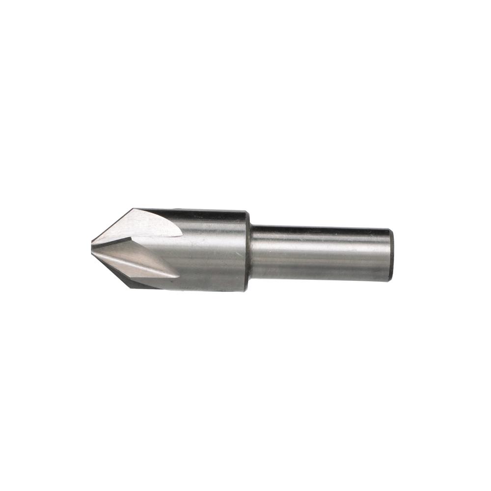 4-Flute 60 Degree 3//8 Shank Countersink 5//8 H.S