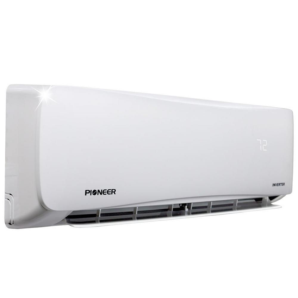 Pioneer 12 000 Btu 1 Ton 19 Seer Ductless Mini Split Air Conditioner Heat Pump Variable Speed Dc Inverter System 110 120v Wys012amfi19rl 16 The Home Depot