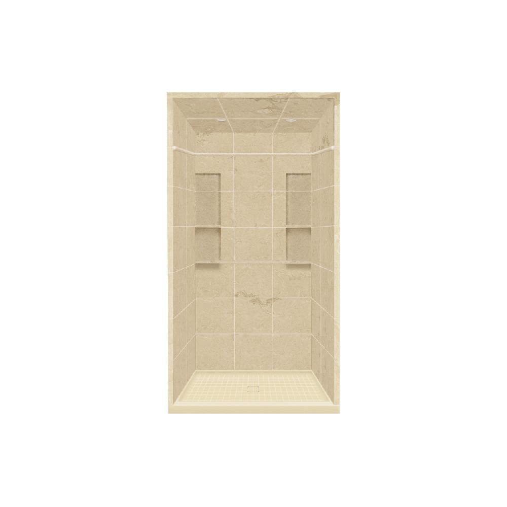 Transolid 48 in. x 34 in. x 92.75 in. 5Piece DirecttoStud Alcove