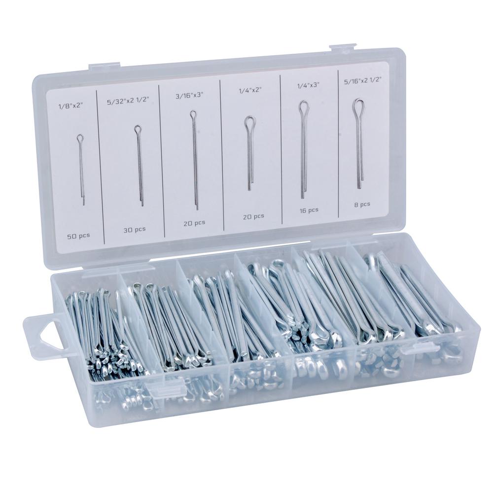 50 7//64X3//4 COTTER PIN EXTENDED PRONG STEEL ZINC PLATED