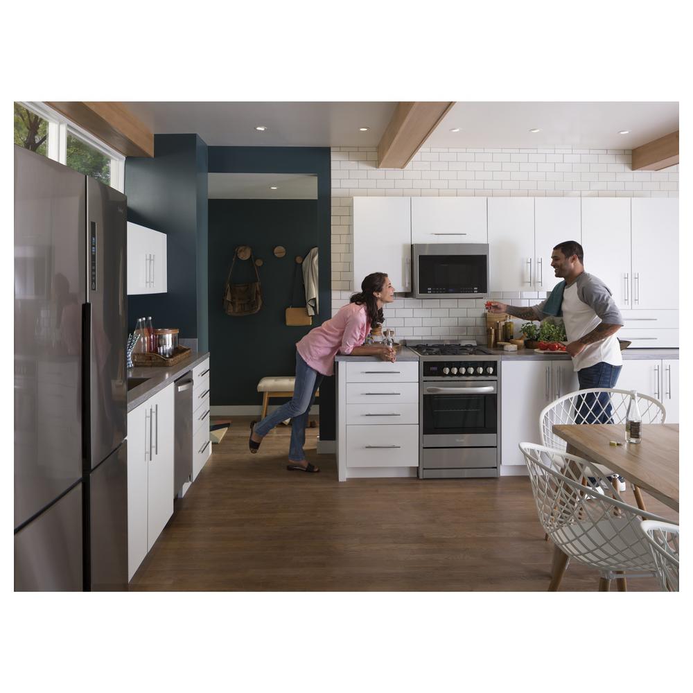 Haier 24 In 1 4 Cu Ft Over The Range Microwave Stainless 1 4 Cu Ft Over The Range Microwave