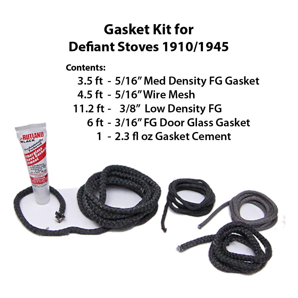 Rutland VT Casting Gasket Kit for Defiant Stoves 1910/1945-GK300 ... Rutland VT Casting Gasket Kit for Defiant Stoves 1910/1945-GK300 ...