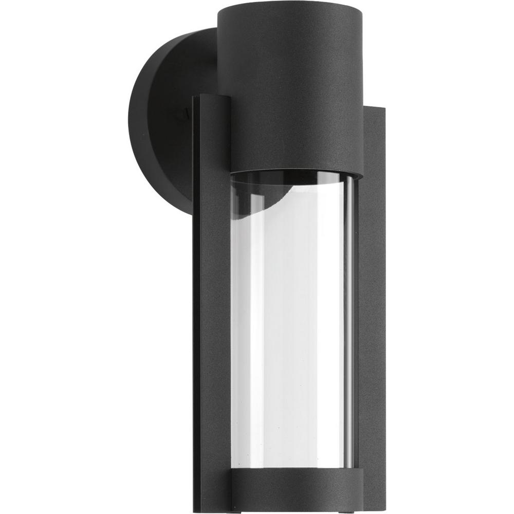 Progress Lighting Z-1030 Collection 1-Light Black Outdoor Integrated ...