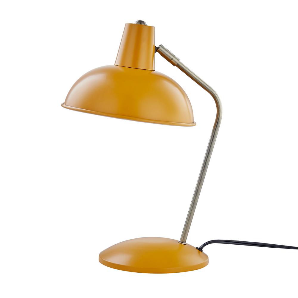 mustard desk lamp