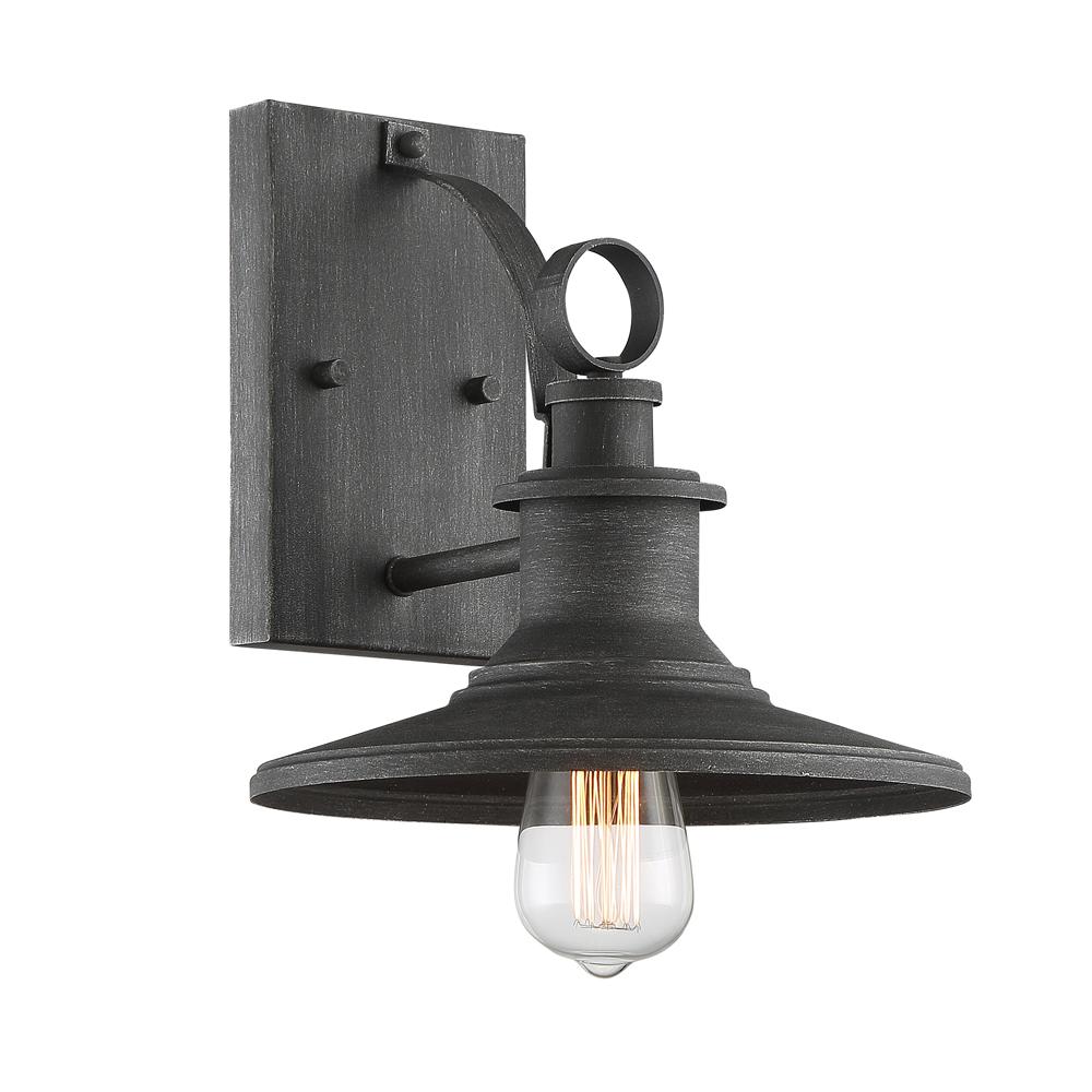 Designers Fountain Aurora 1 Light 10 In Weathered Pewter Outdoor Designers Fountain Aurora 1 Light 10 In