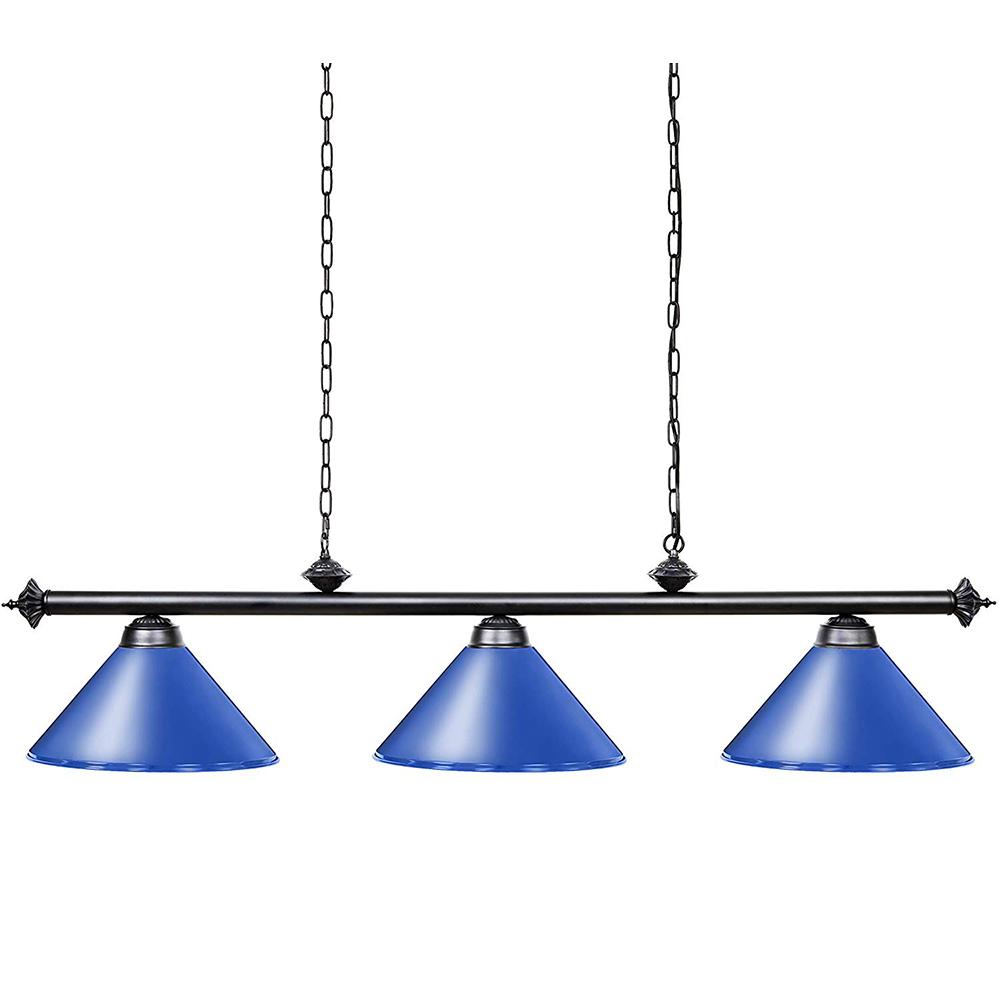 blue pool table light