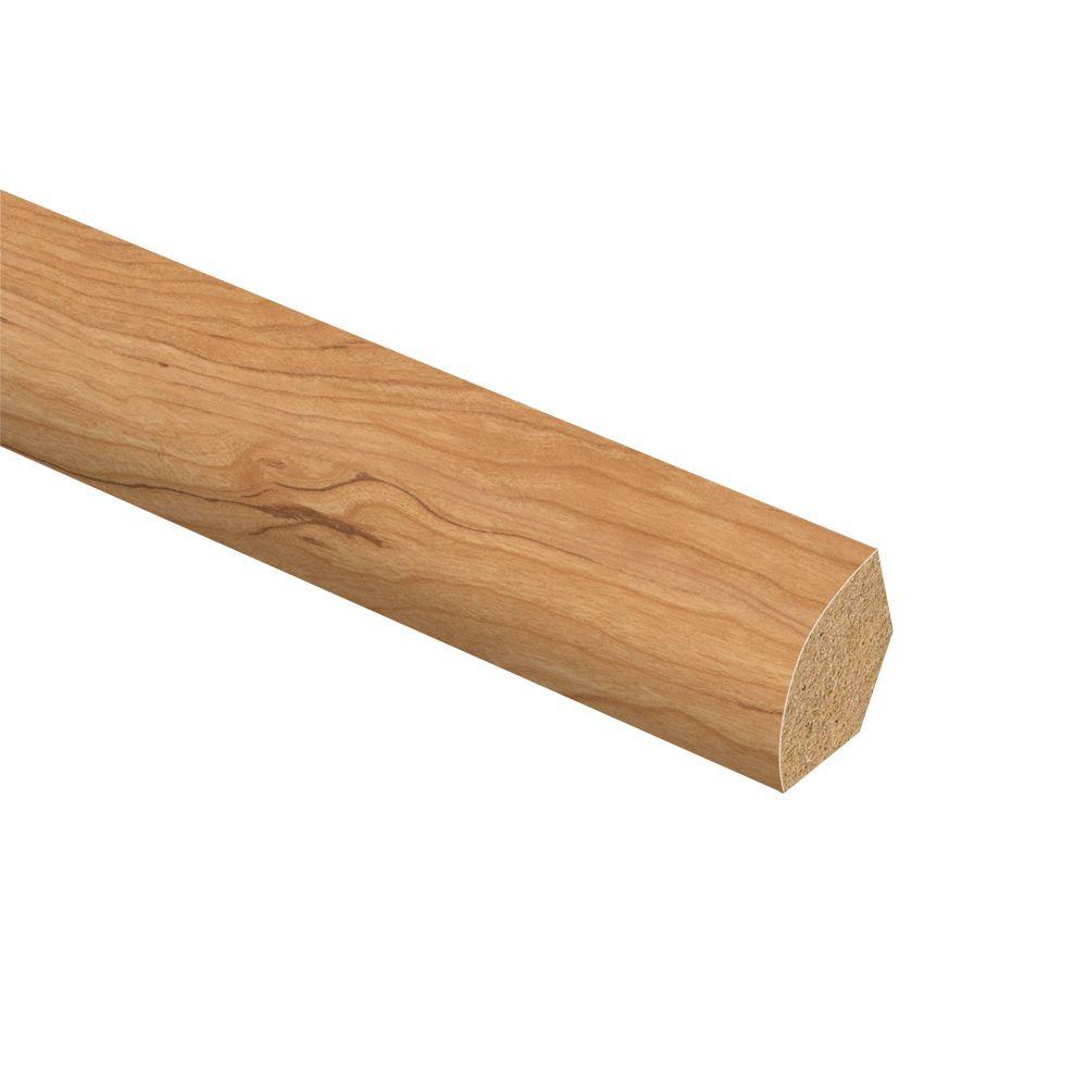 Zamma Arden Blonde Hickory 5 8 In T X 3 4 In Wide X 94 In Length Laminate Quarter Round Molding 013141494 The Home Depot