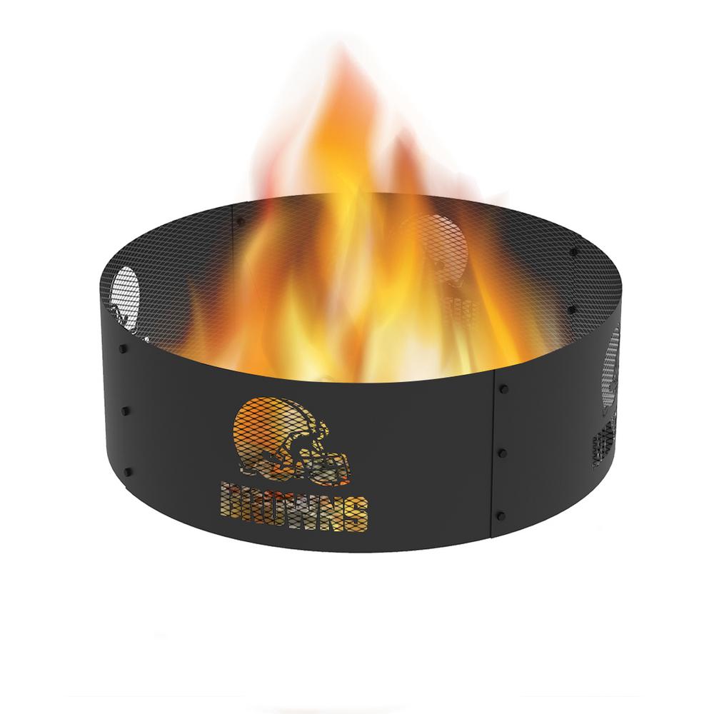 Decorative Fire Pit Rings Outdoors The Home Depot