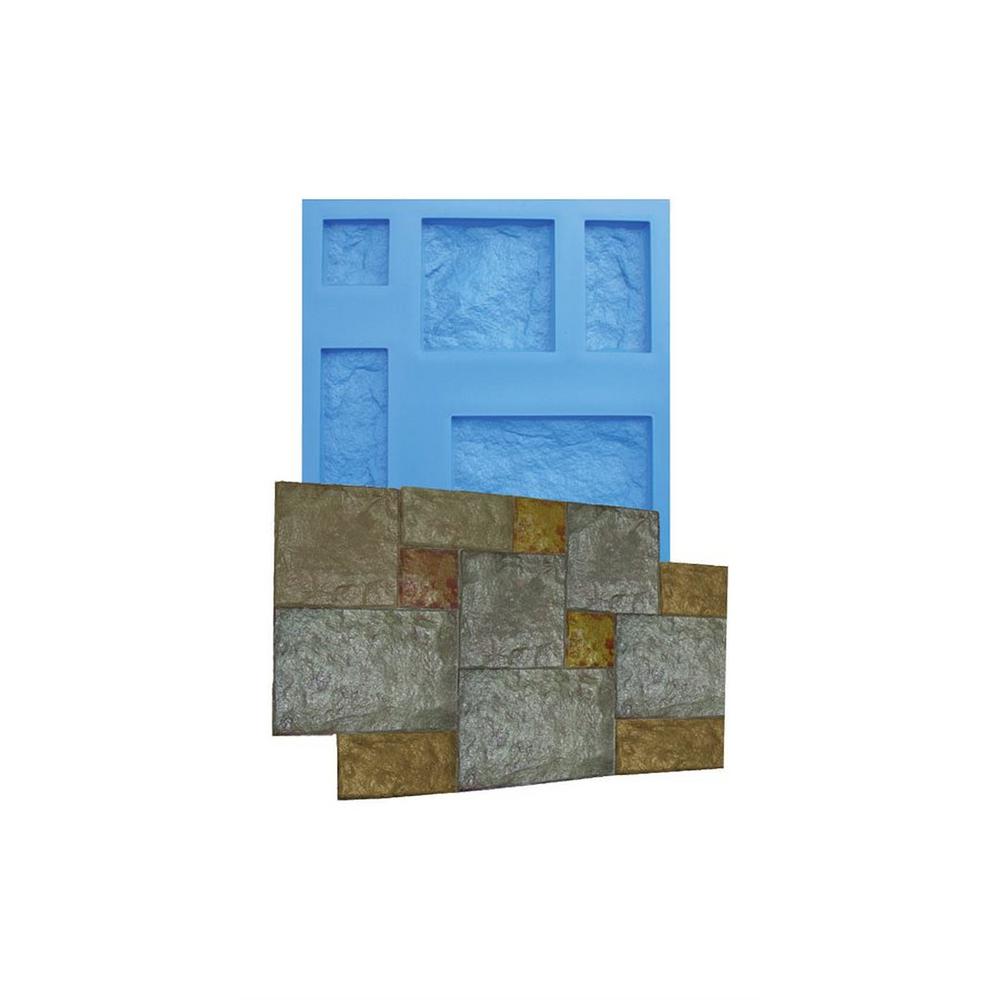 Concrete Stamps Forming Products The Home Depot 5 Stone Veneer Stamp