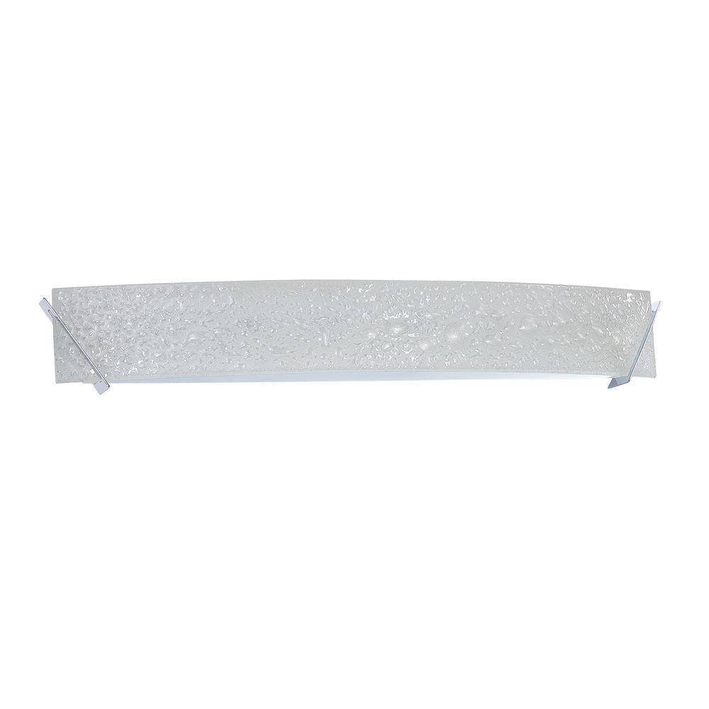 Designers Choice Collection Michaela 6 Light Chrome Vanity Michaela 6 Light Chrome Vanity With Curved Bubble Glass Shade