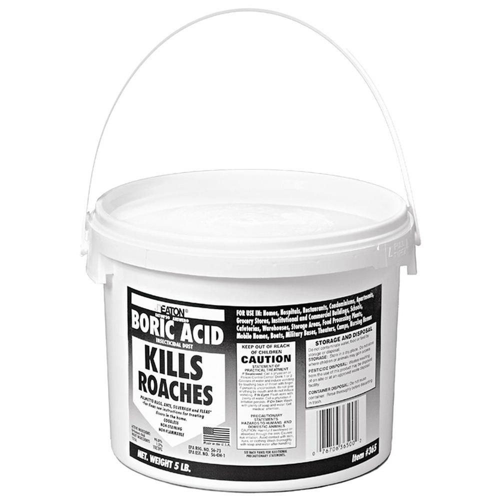 acid boric eaton jt dust resealable insecticidal pail lb depot pack killer
