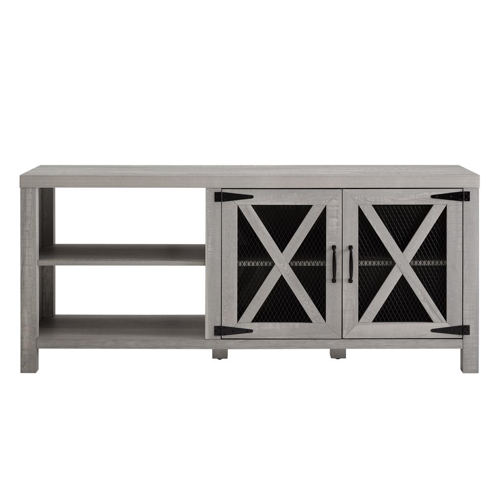 Tv Console Gold Tv Stands Living Room Furniture The Home Depot