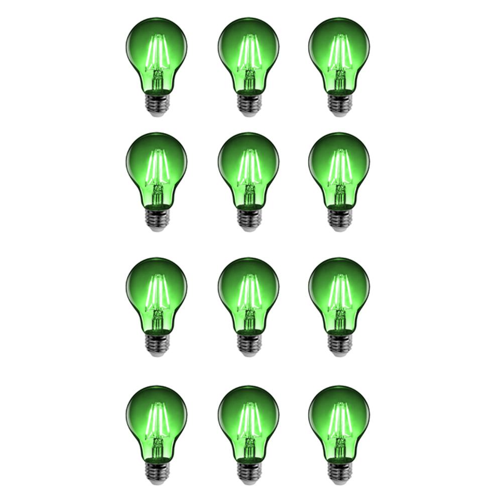 Green Light Bulbs Lighting The Home Depot