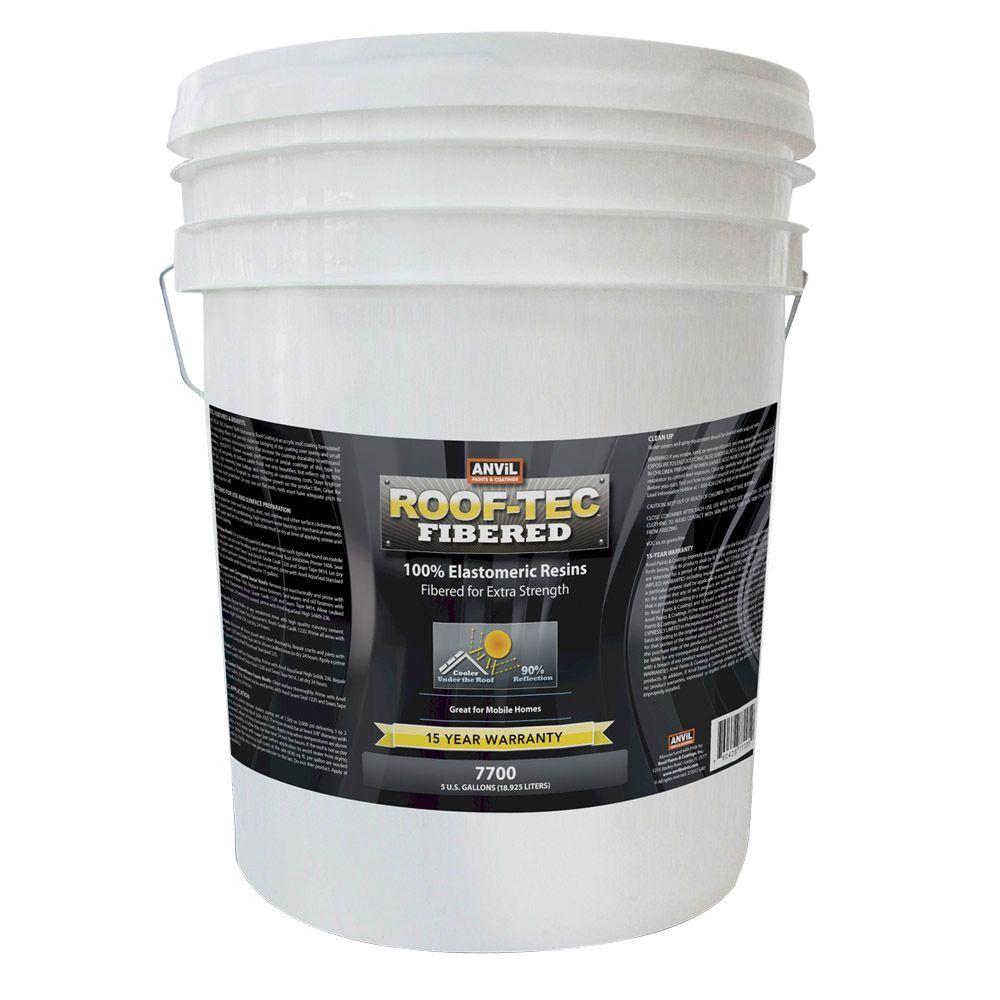 Henry 4.75 Gal. 287 Solar-Flex White Roof Coating-HE287SF871 - The Home ...