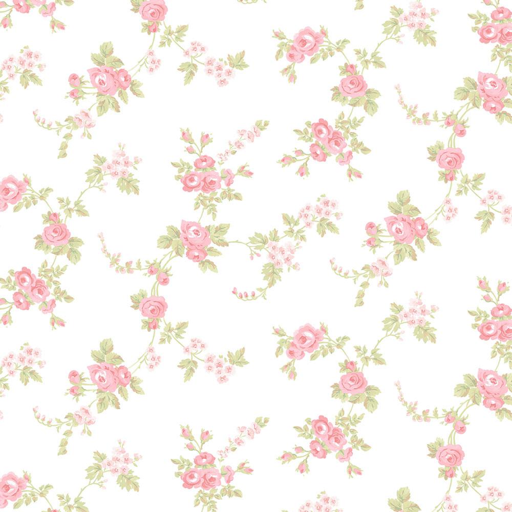 Norwall Chic Rose Wallpaper Ab27658 The Home Depot HD Wallpapers Download Free Map Images Wallpaper [wallpaper376.blogspot.com]