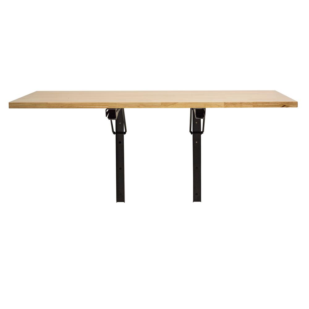 Sportsman 47 In X 23 Wood Wall Mounted Folding Kitchen Utility Wood Wall Mounted Folding Kitchen Utility Table