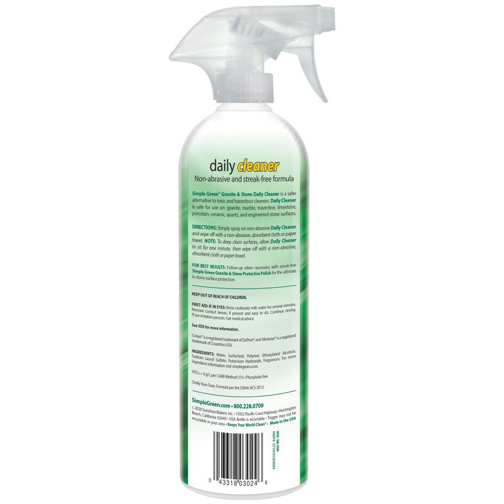 Simple Green 24 Oz Granite And Stone Cleaner 3710101203024 The