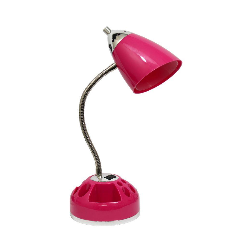 blush pink desk lamp