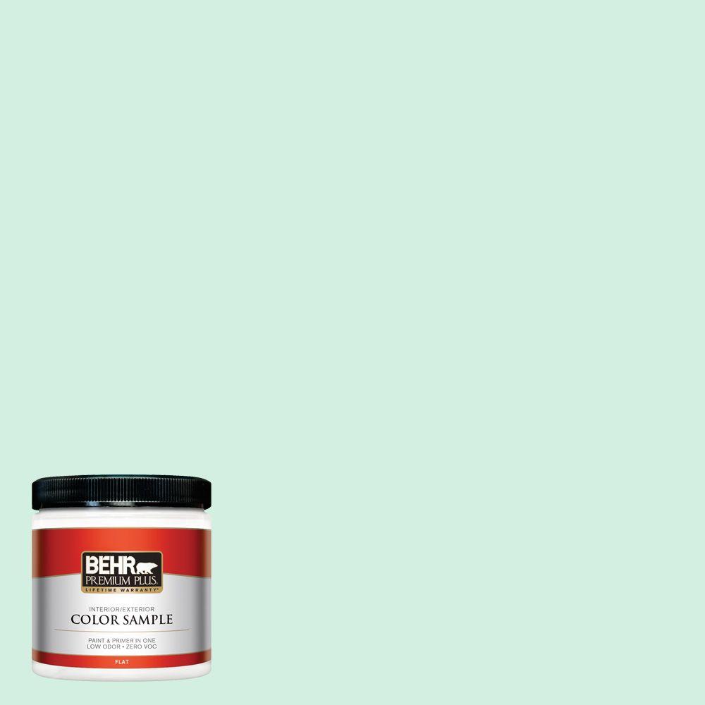 Behr Premium Plus 8 Oz 480c 2 Pastel Jade Flat Interior Exterior 480c 2 Pastel Jade Flat Interior Exterior